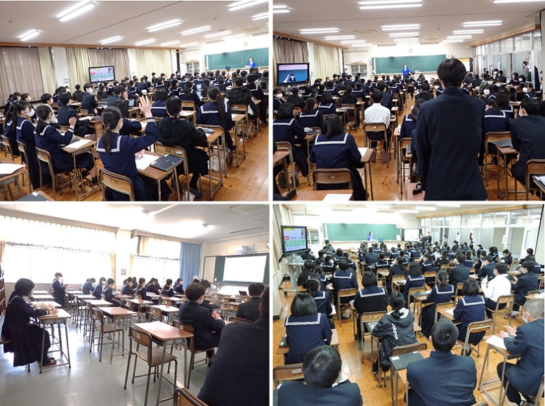 宇土中学校・宇土高等学校キャリアデザイン《春》講座　DAY3♬